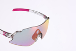Спортивные очки HILX Savage 2.0 Shiny Crystal Grey Purple / Photochromic Purple Mirror Lens