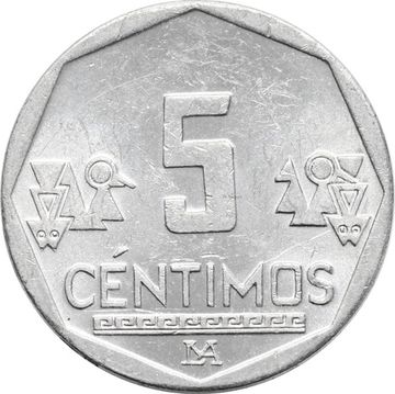 5 сентимо 2007-2018 Перу