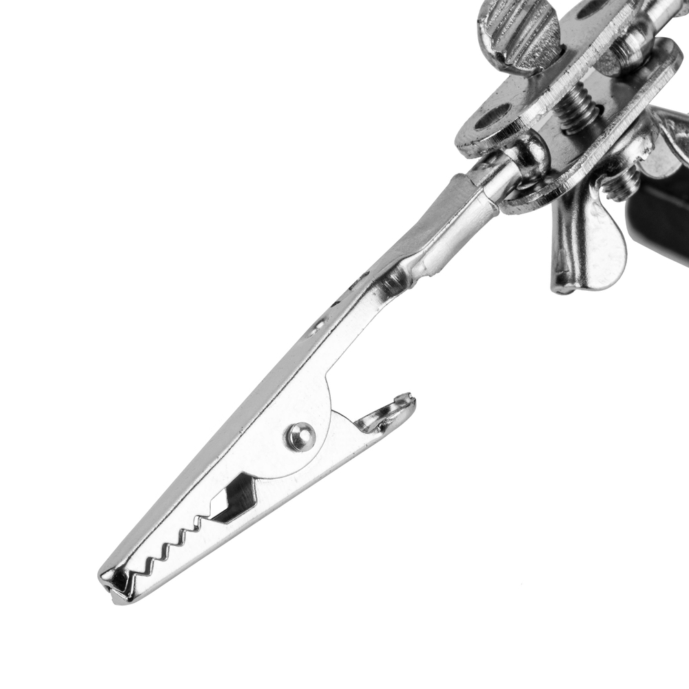 Зажим для пайки "Третья рука" с лупой Sparta