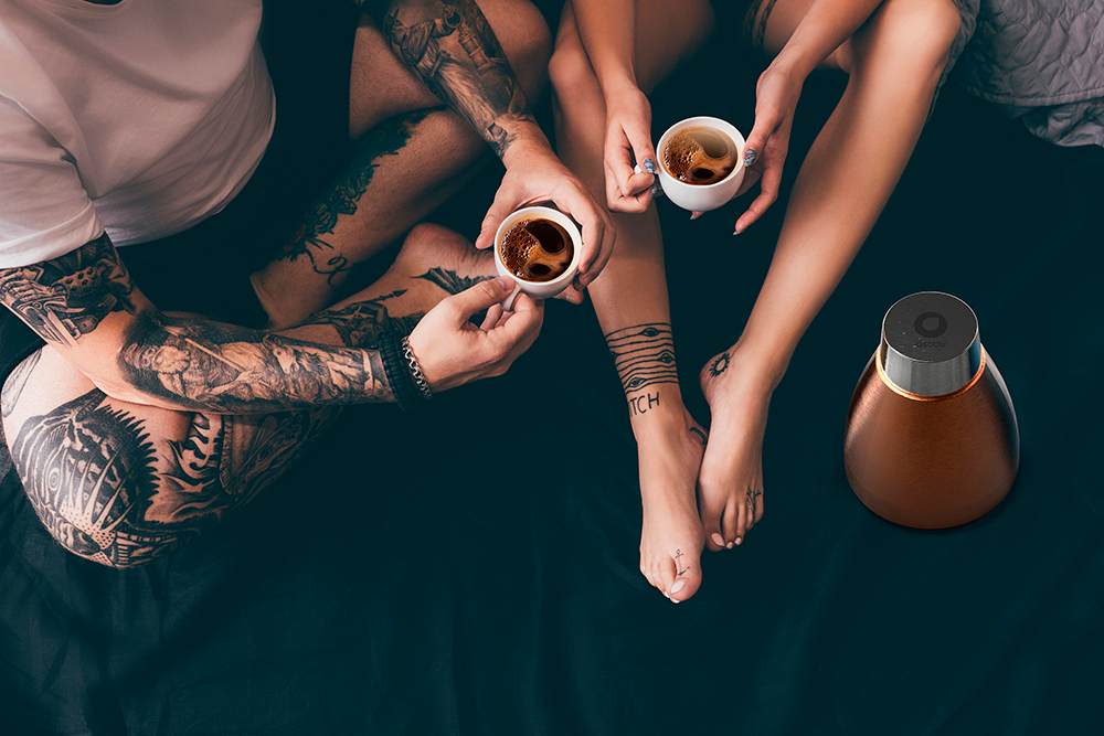 Кофеварка портативная Asobu Pour Over (1 литр), медная