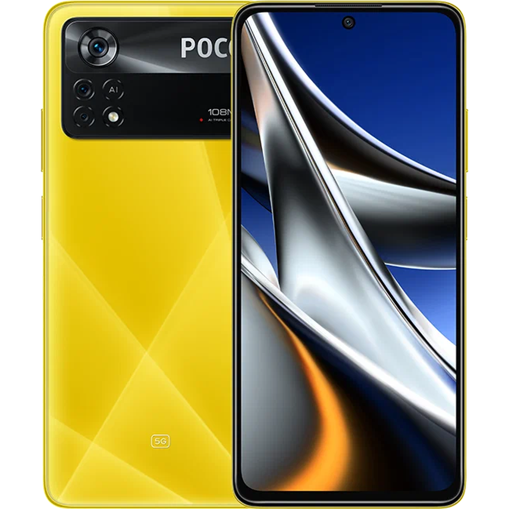 Смартфон Poco X4 Pro 5G 6/128GB Yellow