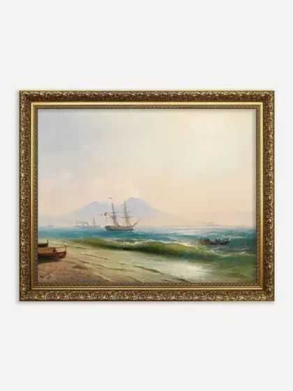 Картина настенная интерьерная в багетной раме 47*57 см