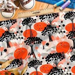 Ткань премиум Оксфорд 600D тайные миры