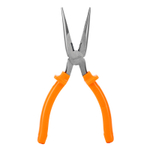 Длинногубцы прямые Classic, 200 мм, шлифованные, пластмассовые рукоятки Sparta