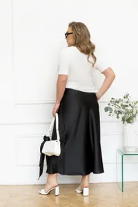 Юбка атлас УК-2508 Fabrika