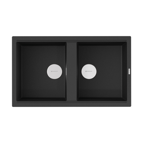 Мойка Kitagawa 86-2-GB Artceramic/графит