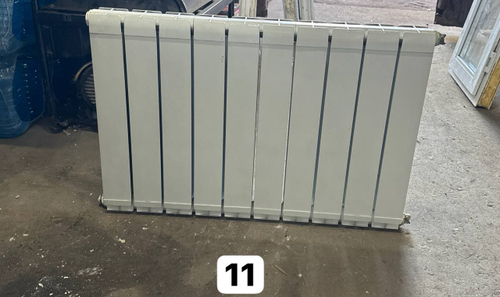 Алюминиевый радиатор Б/У 500 10 секц. бок.