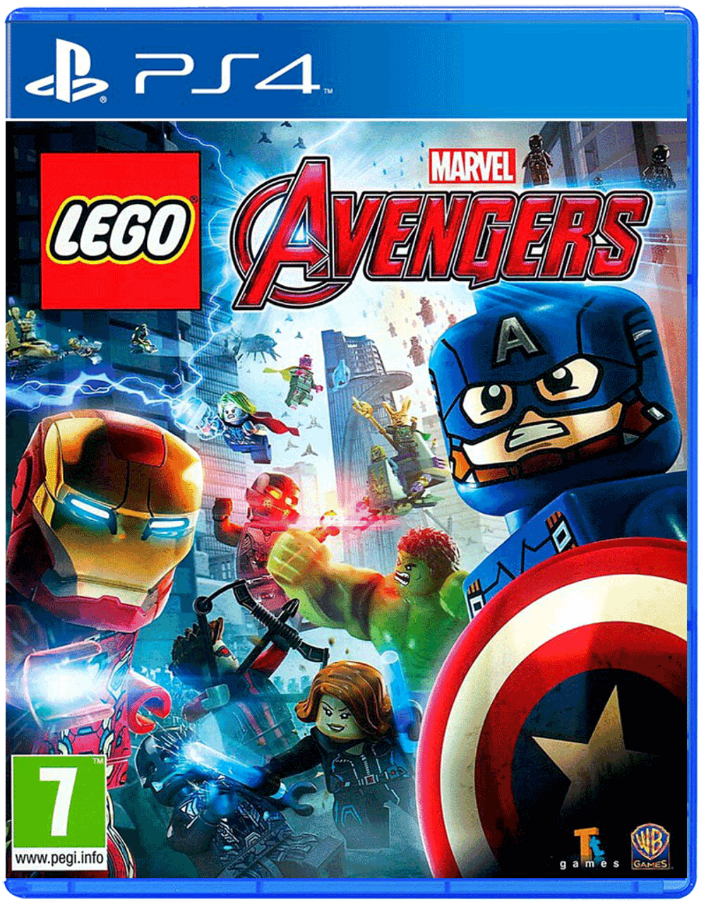 Игра LEGO Marvel Avengers (Мстители) (Русская версия) для PlayStation 4