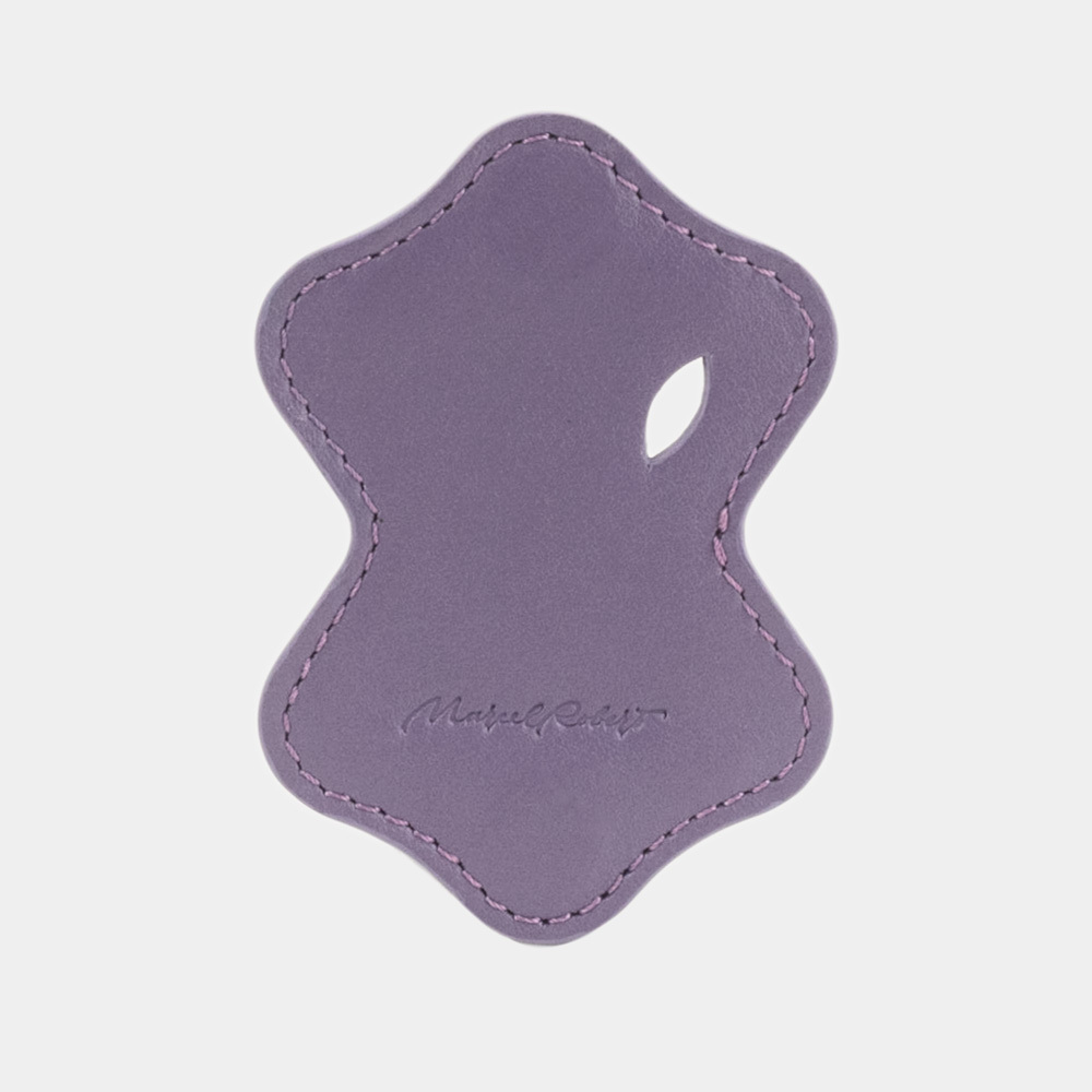 Держатель для проводов и наушников Chapeau из кожи теленка, фиолетового цвета