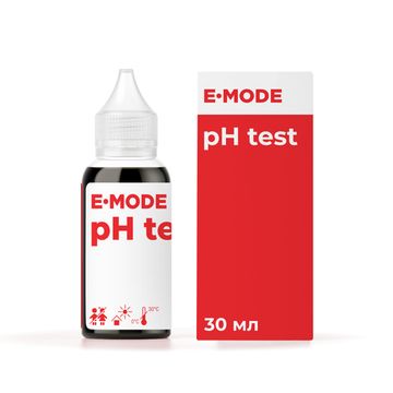 Жидкий измеритель кислотности E-mode рН test 30 мл