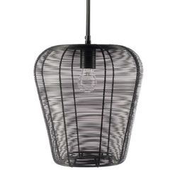 Светильник подвесной Vinger, Ø28х30 см, черный
