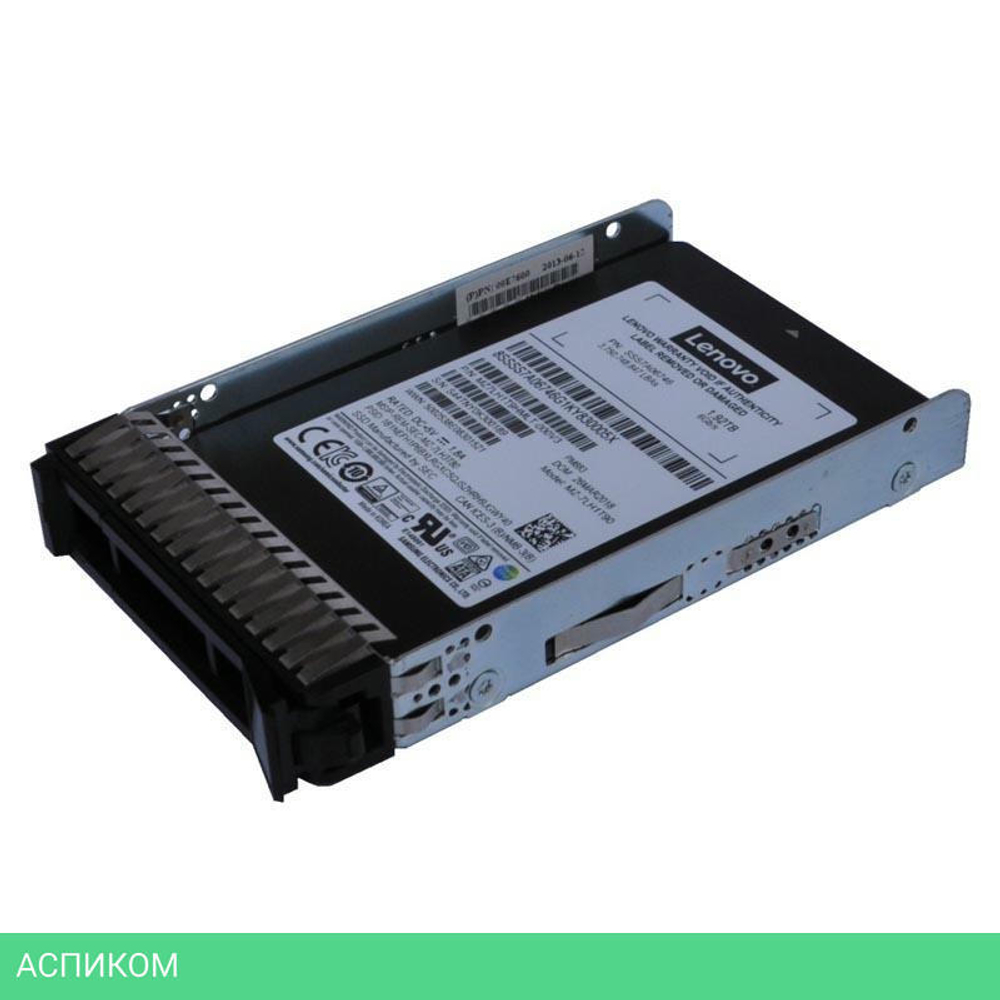 SSD диск Lenovo ThinkSystem P5520 3.84TB (4XB7A76777)