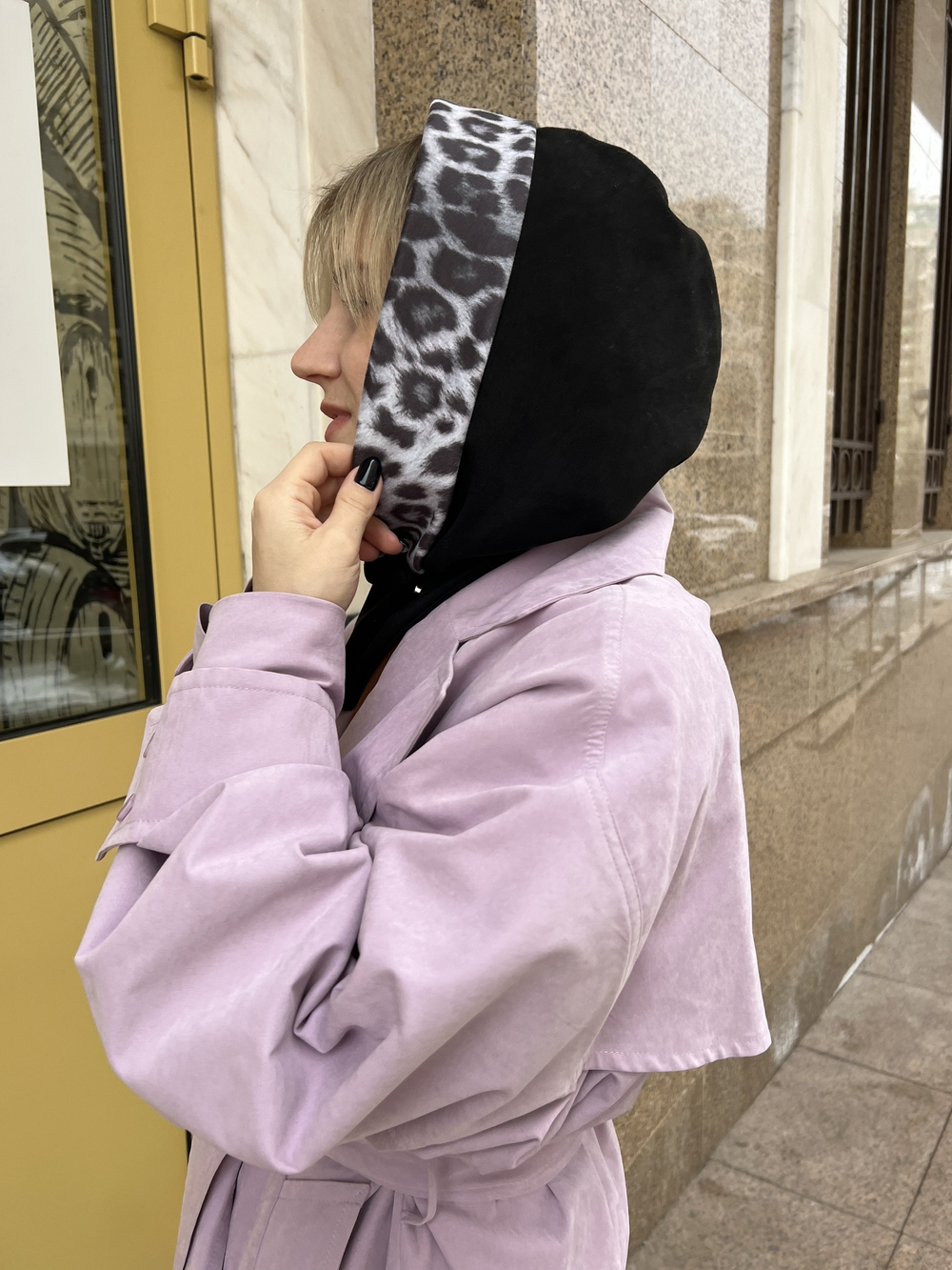 Капор мини лео графит