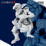 Orks Greenskins Gretchin Грот с пультом управления миниатюра для dnd, днд, pathfinder, фентези, Настольная игра, НРИ, Варгейм, РПГ