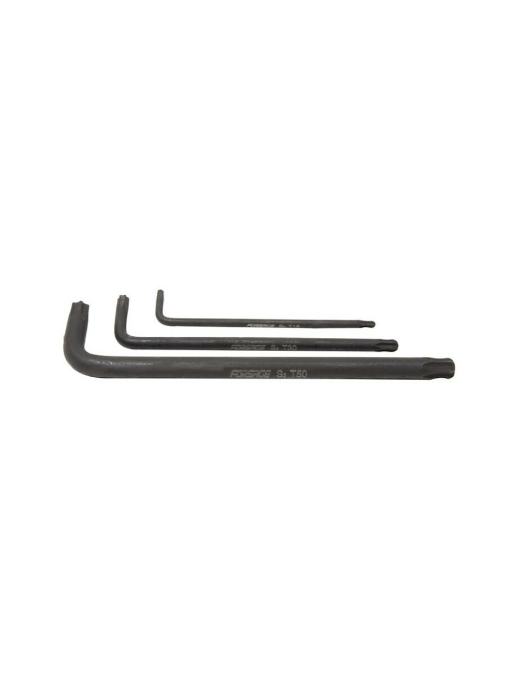 Ключ Г-образный TORX с шаром T10 Forsage F-76610BL