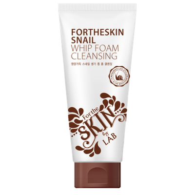 Пенка для умывания Муцин Улитки FORTHESKIN SNAIL WHIP FOAM CLEANSING, 180 мл