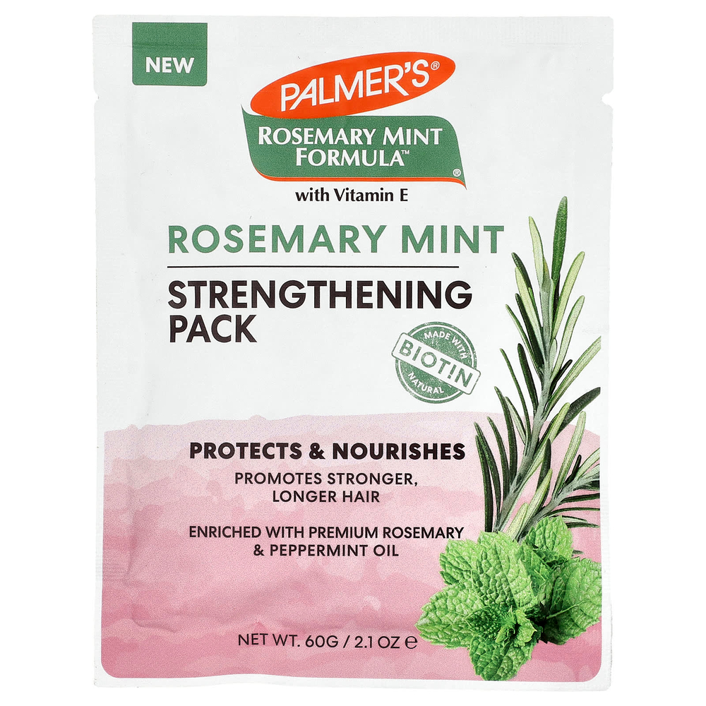 Palmer's, Rosemary Mint Formula™, с витамином Е, для укрепления, 60 г (2,1 унции)
