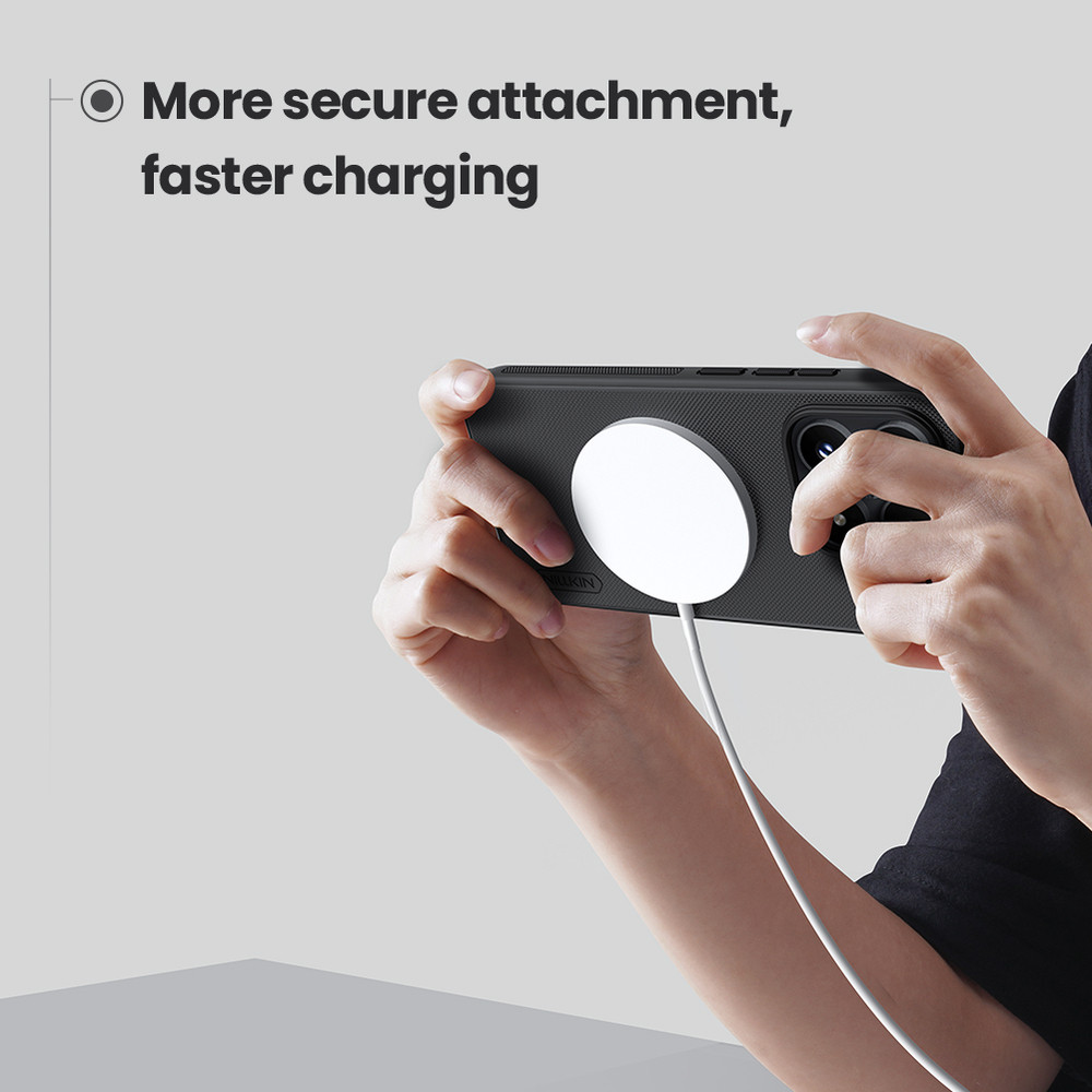 Чехол c MagSafe для смартфона Xiaomi 17, серия Super Frosted Shield Pro Magnetic от Nillkin