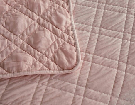 Покрывало 160х220 и наволочка 50х70 Sofi De MarkO Селена Пудра