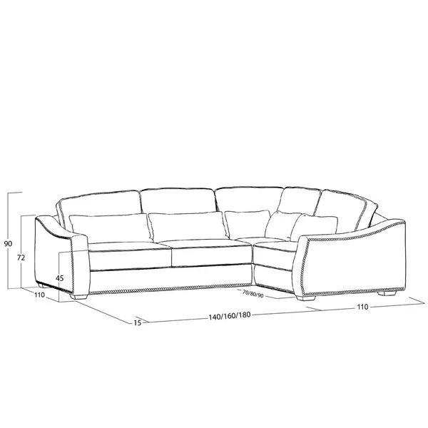 Диван Concerto (с механизмом)