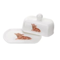 Royal Worcester Масленка Wrendale Designs 15x11x8см