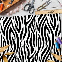 Ткань таффета пламенная зебра
