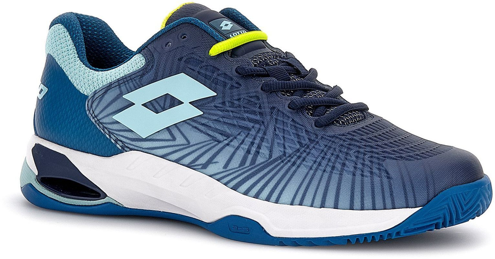 Теннисные кроссовки Lotto Mirage 100 II Clay - dress blue/blue 2975C/blue 3025C