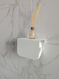 Держатель для туалетной бумаги MetaDec Flex белый