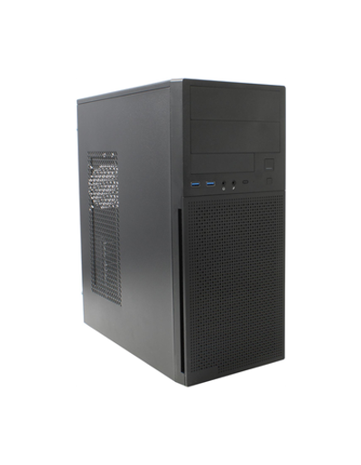 MidiTower Powerman DA815BK Black PMP-500ATX-F 2*USB 3.0 ATX