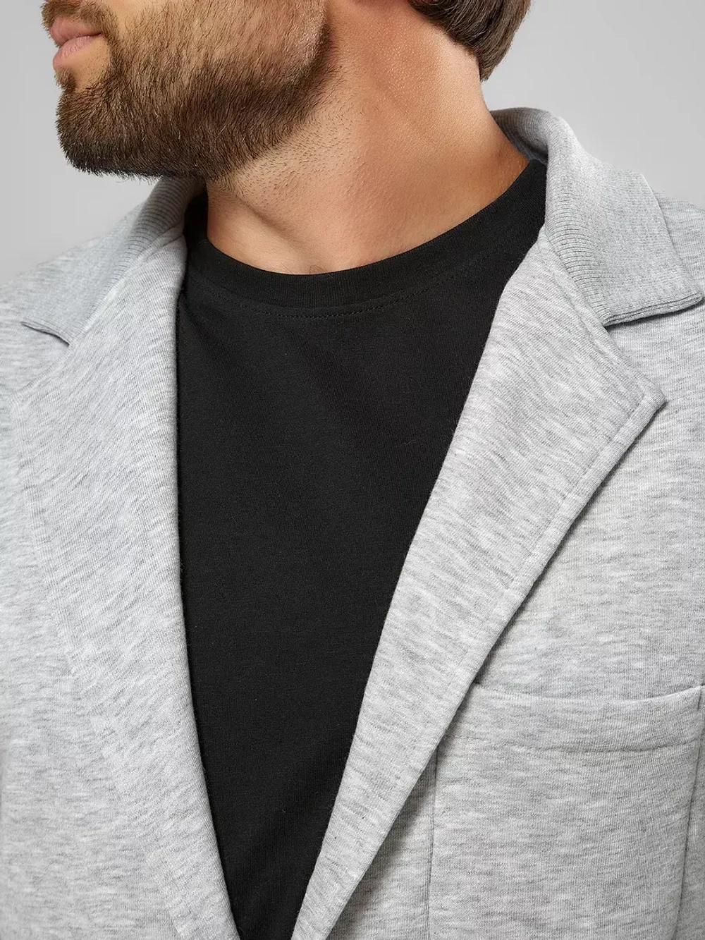 Пиджак-блейзер без подкладки со шлицей