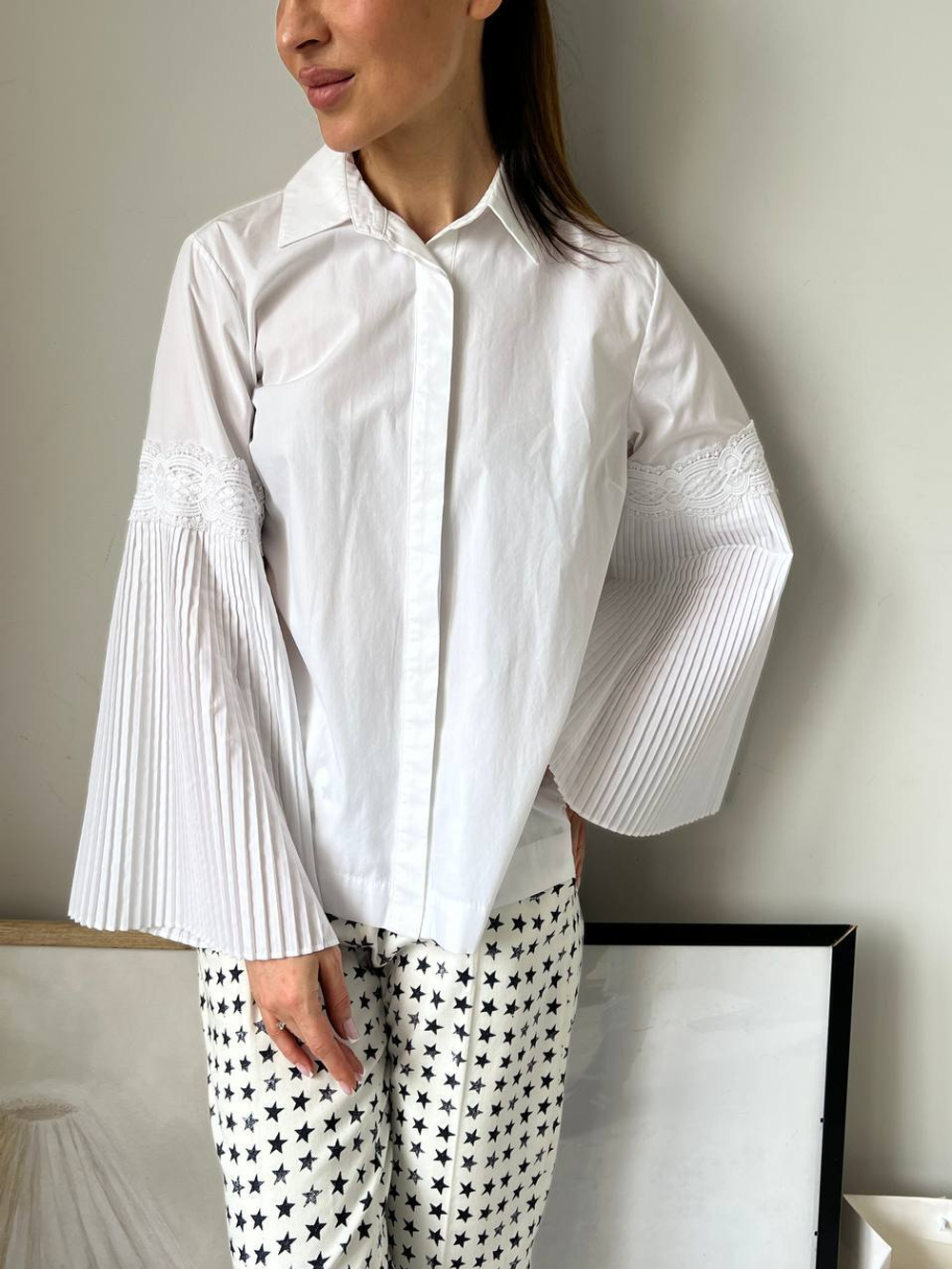 Хлопковая блузка Uterque, s/m