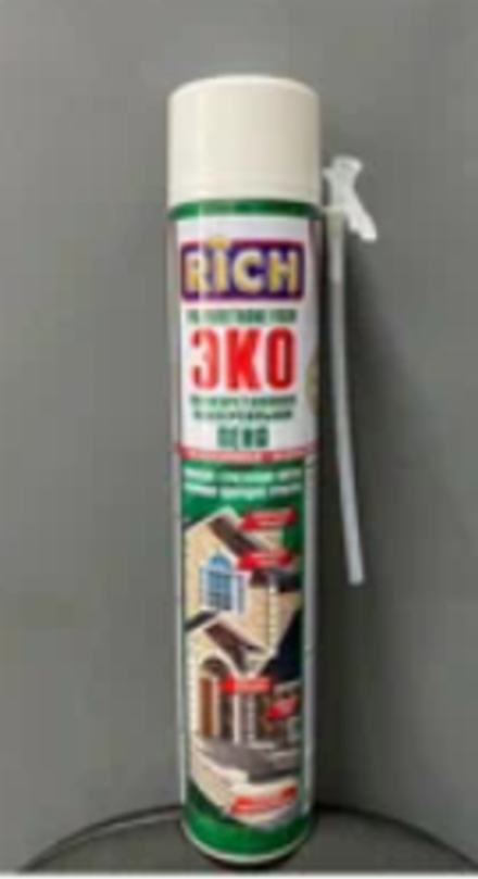 Пена монтажная "RICH" всесезонная STD ЭКОНОМ 600мл