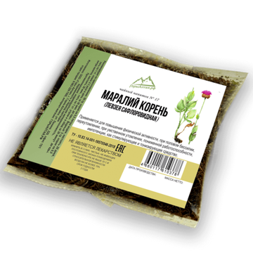 Маралий корень (Левзея сафлоровидная) 50 гр - травяной сбор №17