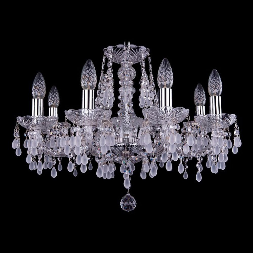 Подвесная люстра Bohemia Ivele Crystal 1410 1410/8/195/Ni/V0300