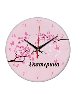 Часы именной подарок "Екатерина" Декор для дома, подарок