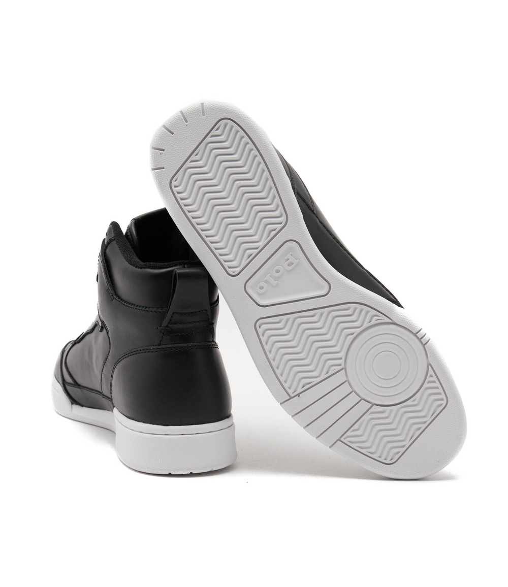 Кожаные кроссовки POLO RALPH LAUREN - черный(809877680)