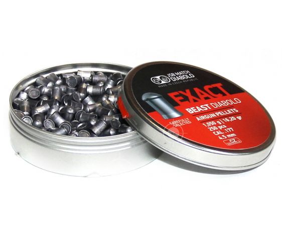 Пули JSB Exact Beast Diabolo 4,5 мм, 1,05 г (250 штук)