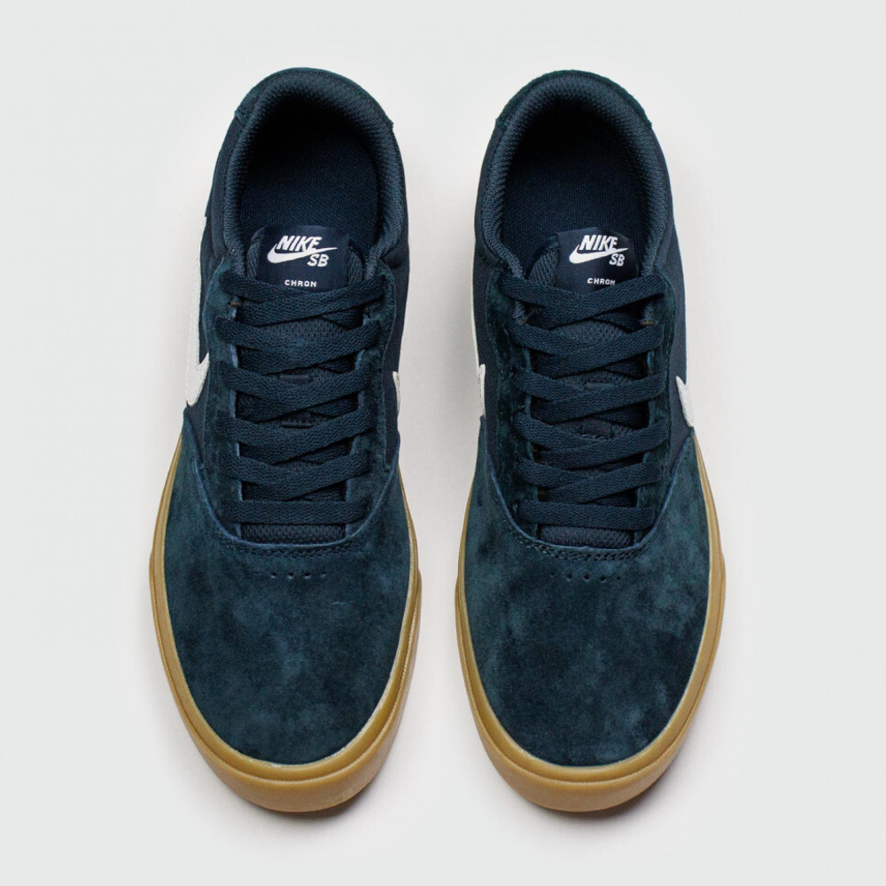 кеды Nike SB Chron Suede Navy / Gum Ftwr.