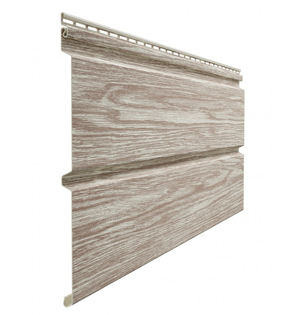 Сайдинг Виниловый Деке LUX Брус D6S Орех