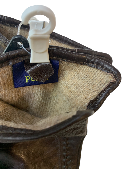 Перчатки.Женские.Кожаные.10 шт в упаковке.