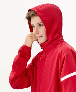 Куртка ветрозащитная CAMP 2 Rain Jacket, красный, детский