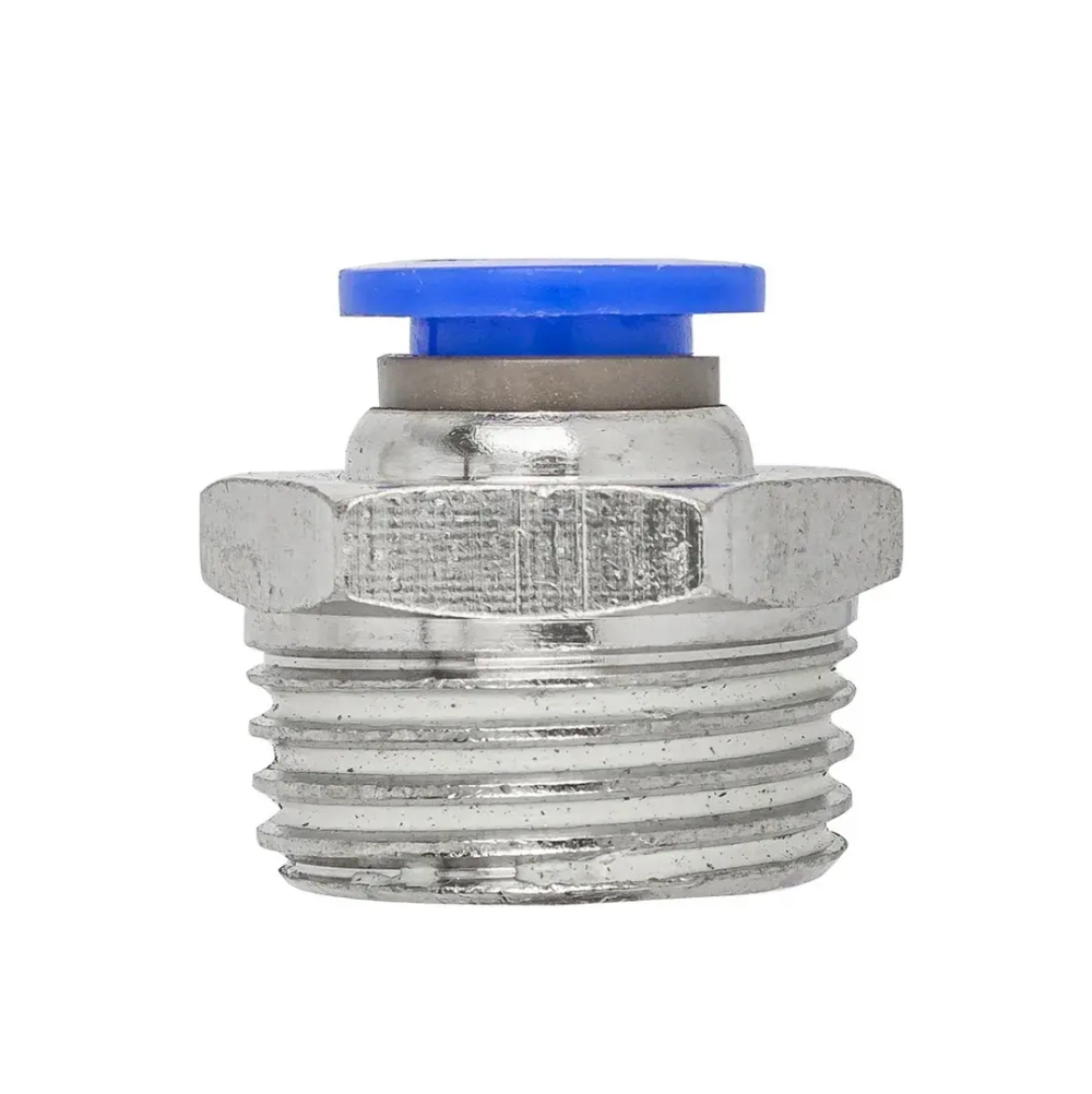 Фитинг для пластиковых трубок 8мм с наружной резьбой 1/2'' Forsage F-SPC08-04