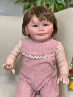 Кукла Реборн мягконабивная 60см в пакете (FA-578)