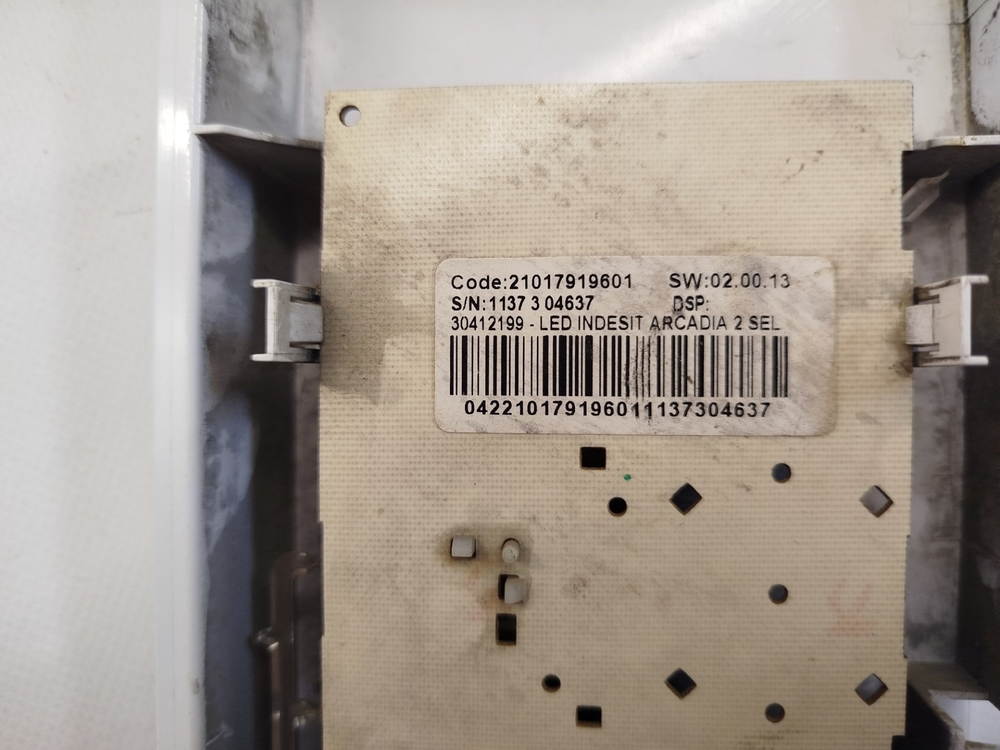 433 Панель и модуль индикации для стиральной машины Indesit WISN 82 б/у