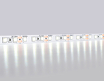 Светодиодная лента GS1103 2835 120Led/ 9.6W m/ 12V IP20 6500K/ 5000*8*1.2mm/ кратность резки 25mm (2 конт.)