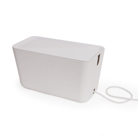 Органайзер для проводов cablebox большой белый