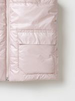 Жилет со съемным капюшоном "Латте"