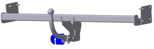 Фаркоп WESO 6745-A на KIA - Soul MPV 02/2009 -