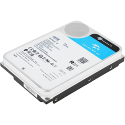 HDD жесткий диск 18TB Seagate SkyHawkAl (ST18000VE002) (SATA 6 Гбит/с, 7200 rpm, 256 mb buffer, для видеонаблюдения)