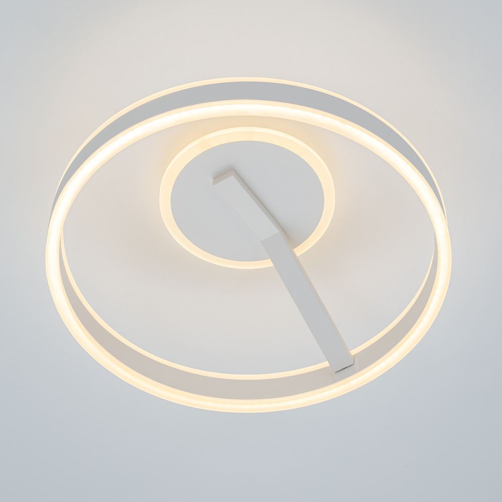 Citilux Дуэт CL719740 LED Люстра с пультом Белая